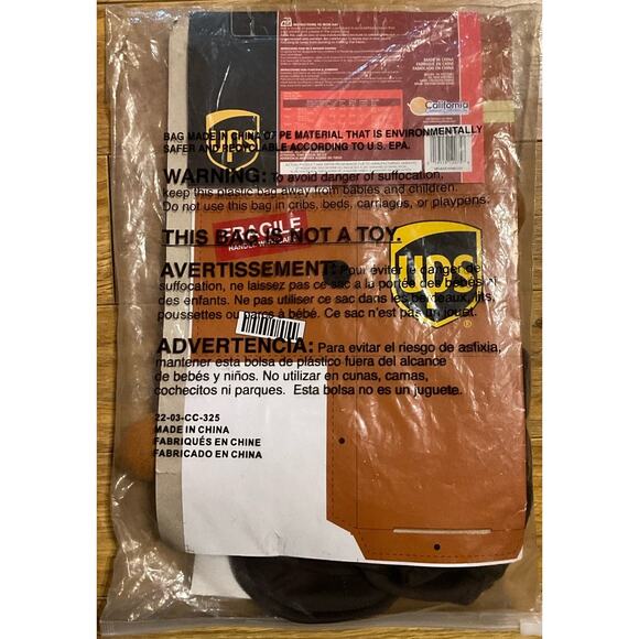 California Costume UPS Delivery Shipper PAL DOG Occupations Pet outfit PET20151 - Picture 2 of 4